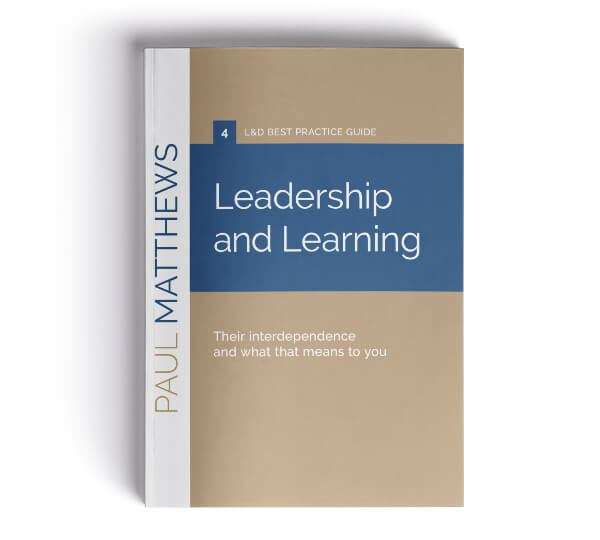 Paul Matthews Best Practice Guide 4 - Leadership and Learning
