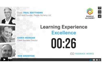 Feedback Works.Learning Experience Excellence recording